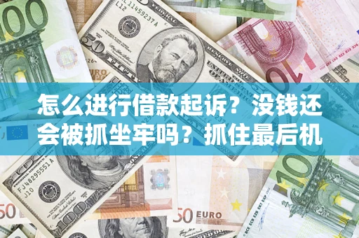 济南怎么进行借款起诉？没钱还会被抓坐牢吗？抓住最后机会！