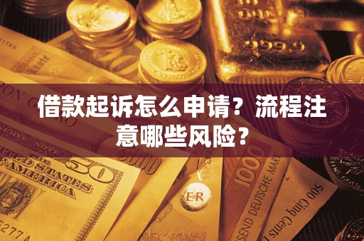 济南借款起诉怎么申请？流程注意哪些风险？