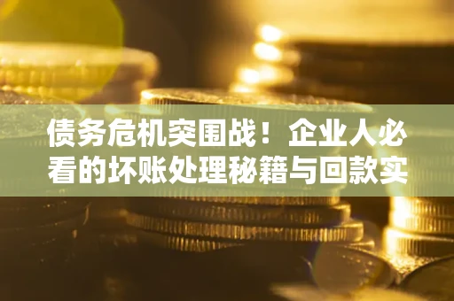 济南债务危机突围战！企业人必看的坏账处理秘籍与回款实战指南