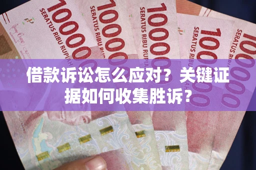 济南借款诉讼怎么应对？关键证据如何收集胜诉？